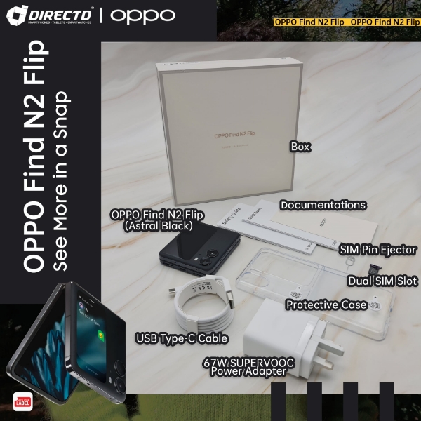 Oppo Find N2 Flip [8GB RAM | 256GB ROM]