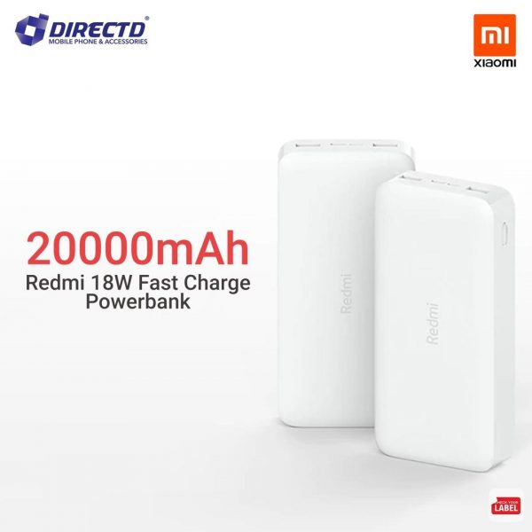 20000mAh Redmi 18W Fast Charge Powerbank