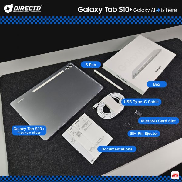 Samsung Galaxy Tab S10+ WiFi [12.4" | 12GB RAM/256GB ROM]